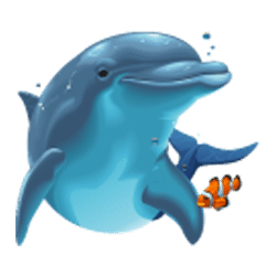 Символ2 слота Dolphin Quest