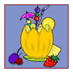 Fruit Cocktail Pokies Wild Symbol