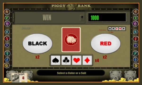Риск-игра красное-черное