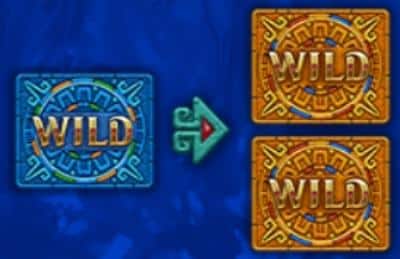 символы WILD удерживаются до конца