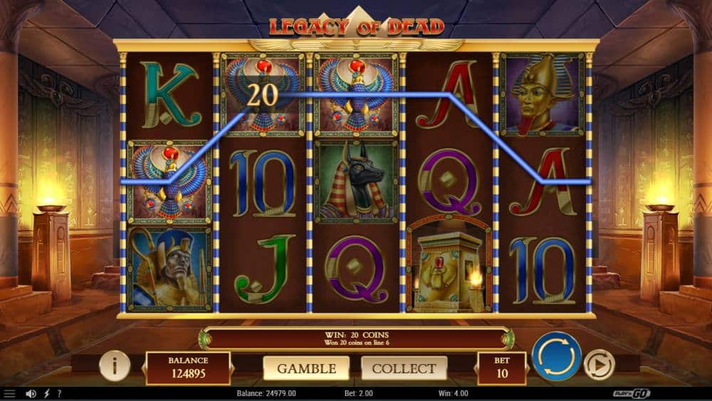 Legacy of Dead slot