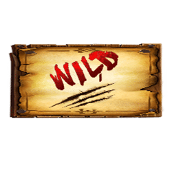 Wild Symbol of Curse of the Werewolf Megaways Slot