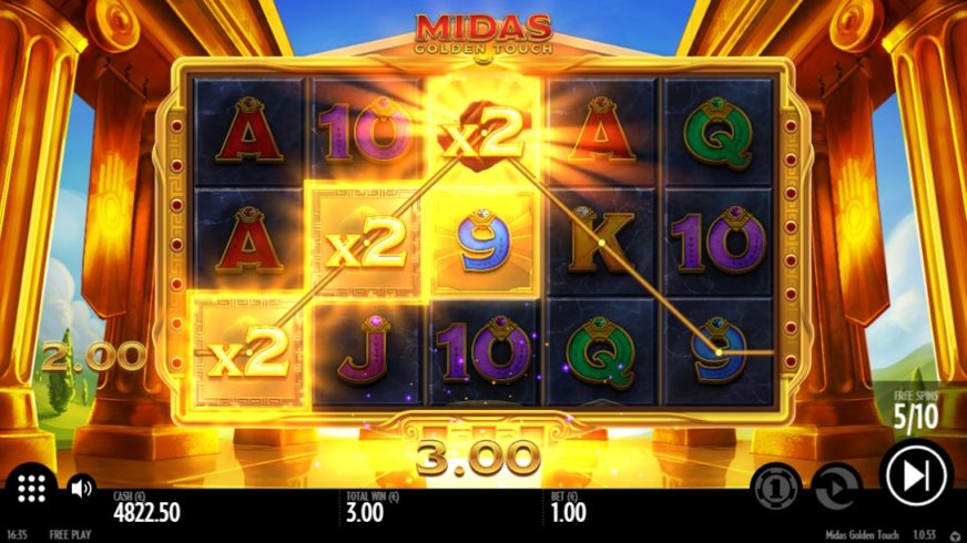 Play Midas Golden Touch online for free ✓ and for real money from  thunderkick at N1Bet Casino