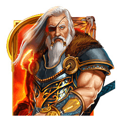 Wild Symbol of Age of the Gods Norse King of Asgard Slot