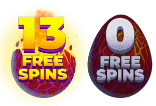 13 Free Spins Raptor Doublemax