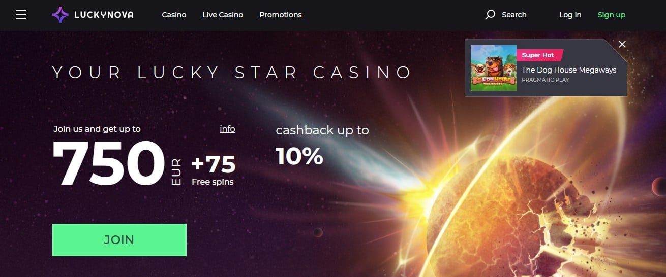 Luckynova Casino Review