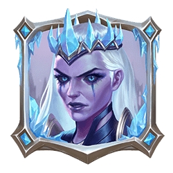 Wild Symbol of Merlin and the Ice Queen Morgana Slot