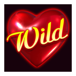 Wild Symbol of 5 Burning Heart Slot
