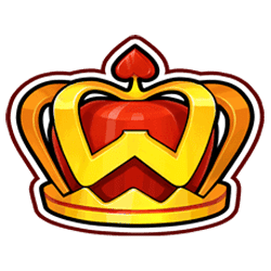Wild Symbol of Hot Crown Deluxe Slot