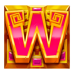 Wild Symbol of Azticons Chaos Clusters Slot