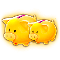 Symbol 1 Piggy Bank Twins