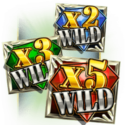 Wild-символ игрового автомата Diamond Royale