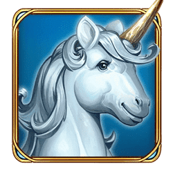 Golden Unicorn Deluxe Pokies Wild Symbol