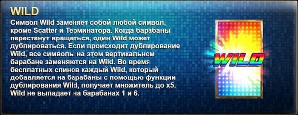 Wild символ