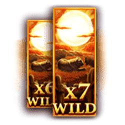 Wild Symbol of Buffalo Mania MegaWays Slot