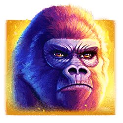 Wild Symbol of Action Boost Gorilla Gems Slot