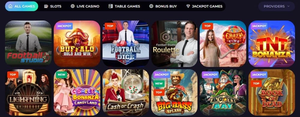 Unislots Casino Games