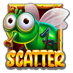 Frogs & Bugs Pokies Scatter