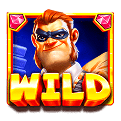 Robber Strike Pokies Wild Symbol