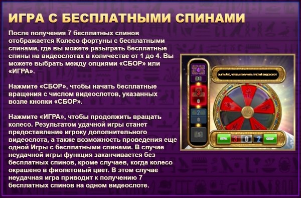 Игра с бесплатными спинами