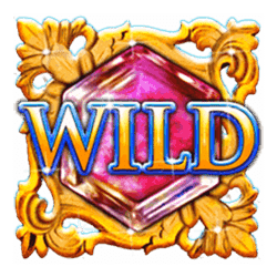 Wild Symbol of Da Vinci Diamonds Slot