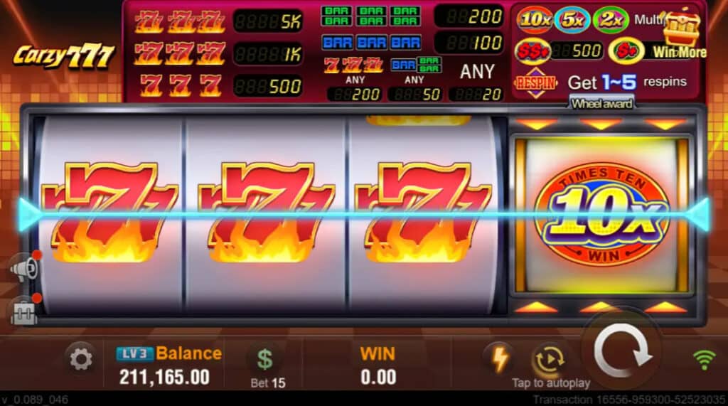 Symbols & Paytable of a Popular Slot