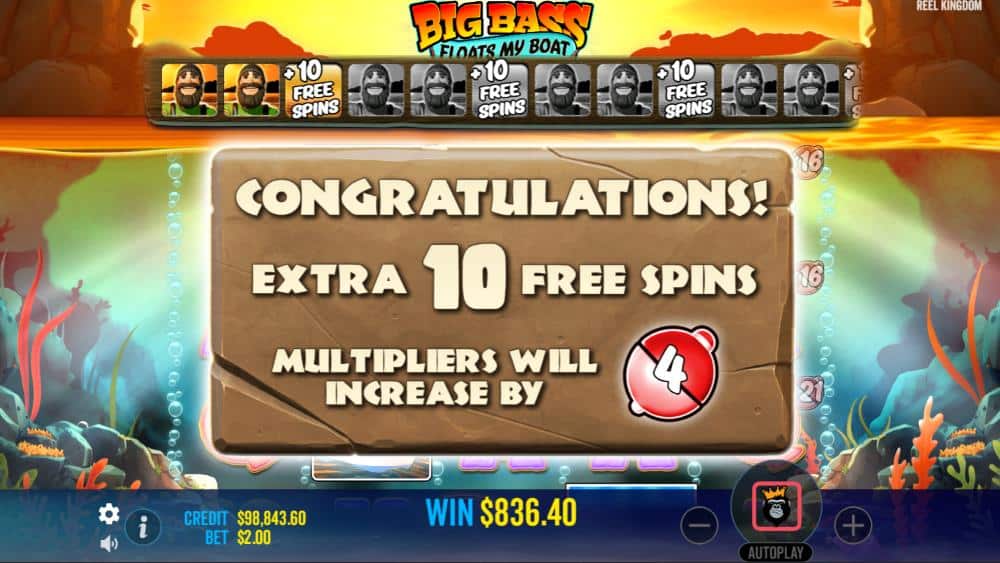 Big Bass Floats My Boat free spins upgrade