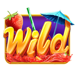 Wild Symbol of Strawberry Cocktail Slot