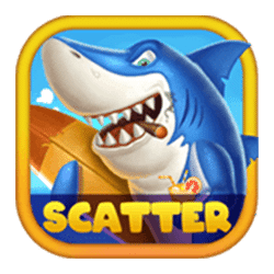 Scatter of Sharky Frenzy Slot