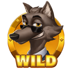 Wild Symbol of Wolf of Wild Street Slot