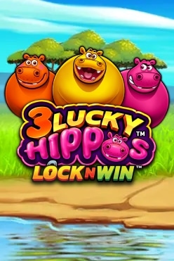 Играть в 3 Lucky Hippos онлайн бесплатно