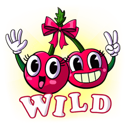 Wild Symbol of Cherry Christmas Slot