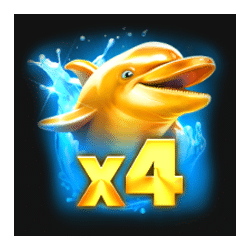 Wild Symbol of Dolphin Riches Hold and Win Slot