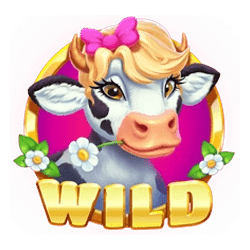 Moo Moo Cow Pokies Wild Symbol