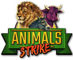 Animals Strike Slot Logo