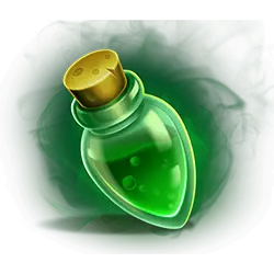 Символ4 слота Potion Wizard