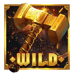 Valhalla Wild Winter Pokies Wild Symbol