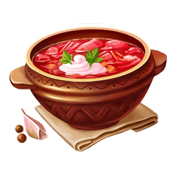 Wild-символ игрового автомата Lucky Borscht