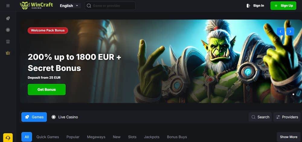 WinCraft Casino Review