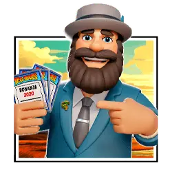 Big Bass Return to the Races Pokies Wild Symbol
