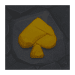Symbol 7 Gemstones Gold