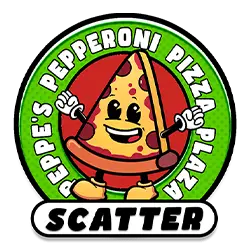 Peppe’s Pepperoni Pizza Plaza Pokies Scatter