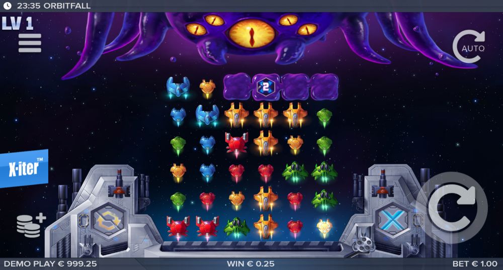 Orbitfall free slot