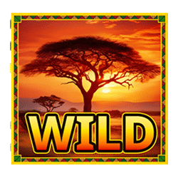 Wild-символ игрового автомата Serengeti Sunset