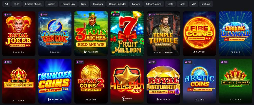 Trueluck Casino Games
