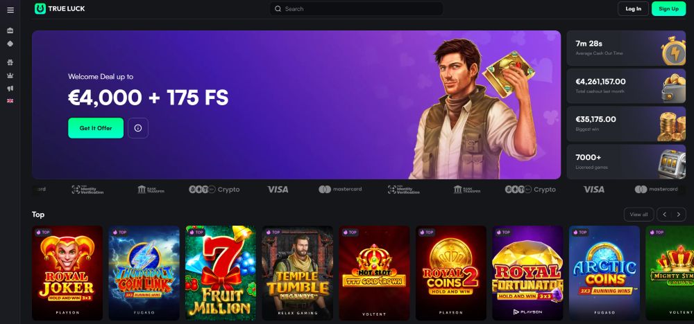 Trueluck Casino Review