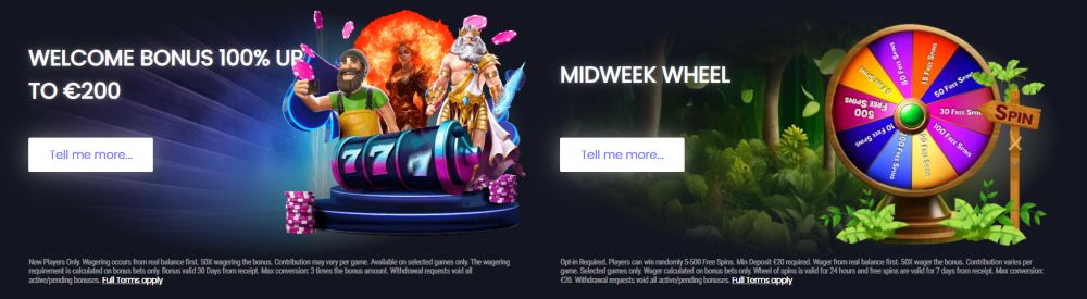 Winissimo Casino Bonuses