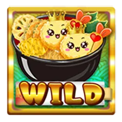 Wild-символ игрового автомата Tempura Princess