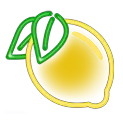 Symbol 7 Neon Fruits