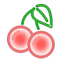 Symbol 9 Neon Fruits